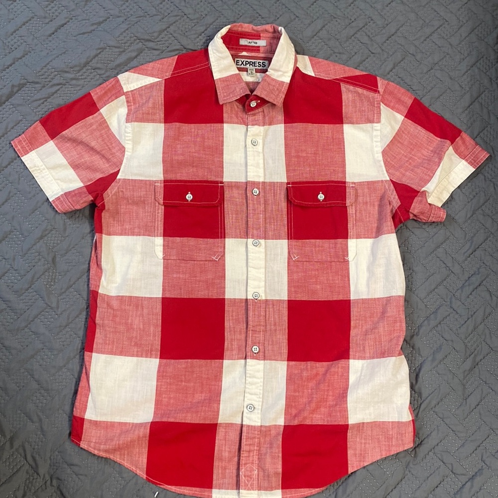EXPRESS LARGE MENS DRESS SHIRT
